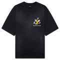 Amiri Eagle Oversized Tee - Black
