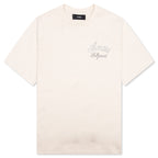 Amiri Hollywood Tee - Alabaster
