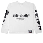 Anti Death Enemy L/S Tee - Max White