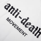 Anti Death Enemy L/S Tee - Max White