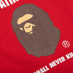 Kids Ape Head Tee - Red