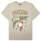 Apple Blossom Tee - Oil Green