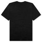 Arched Pigmented Dyed Tee - Black
