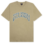 Arched Pigmented Dyed Tee - Elm