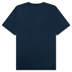 Arched Pigmented Dyed Tee - Navy