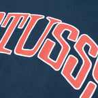 Arched Pigmented Dyed Tee - Navy