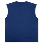 Augi Sleeveless Tee - Navy