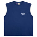 Augi Sleeveless Tee - Navy