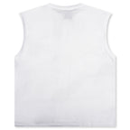 Augi Sleeveless Tee - White