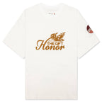 Auto Club Box Tee - White