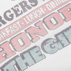 B-Summer HTG Burger Short Sleeve Tee - White