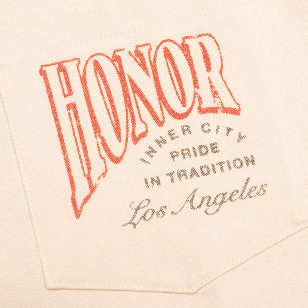 B-Summer HTG Cigar Label Short Sleeve Tee - Bone