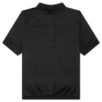 B-Summer Knit Polo Shirt - Black