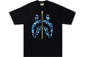 BAPE ABC CAMO SHARK TEE BLACK / BLUE SS22