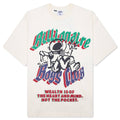 Dancetronaut Cropped Tee - Winter White