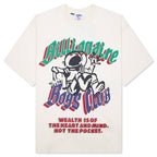 Dancetronaut Cropped Tee - Winter White