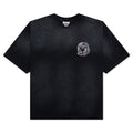 BB Faded Helmet S/S Crop Fit Knit - Black