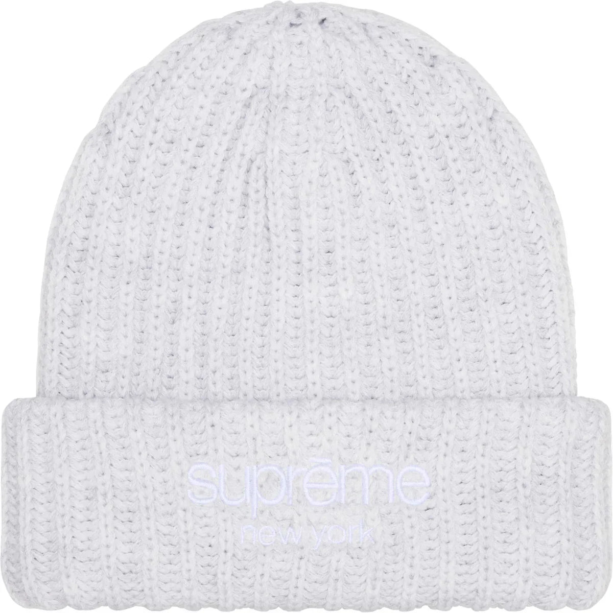 Supreme Chunky Knit Logo Beanie
