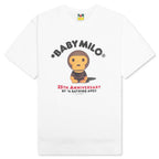 Baby Milo 25th Anniversary Photo Tee - White