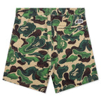 Bape Art Camo Sweat Shorts - Green