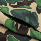 Bape Art Camo Sweat Shorts - Green