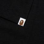 Bape Check Big Ape Head Tee - Black