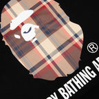 BAPE Check By Bathing Ape Tee - Black/Red
