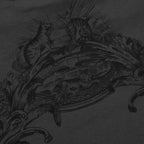 Baroque Print S/S T-Shirt - Charcoal