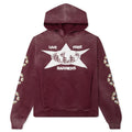 Barriers Cowrie Shell Hoodie - Maroon