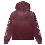 Barriers Cowrie Shell Hoodie - Maroon