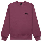 Basic Stussy Crew - Berry