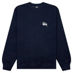 Basic Stussy Crew - Navy