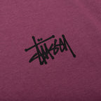 Basic Stussy L/S Tee - Berry