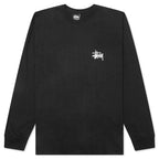 Basic Stussy L/S Tee - Black