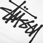 Basic Stussy L/S Tee - White