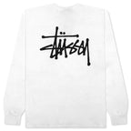 Basic Stussy Pig. Dyed L/S Tee - Natural