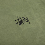 Basic Stussy Pig. Dyed L/S Tee - Olive