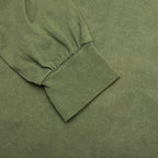 Basic Stussy Pig. Dyed L/S Tee - Olive