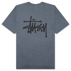Basic Stussy Pig. Dyed Tee - Indigo