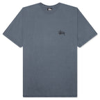 Basic Stussy Pig. Dyed Tee - Indigo