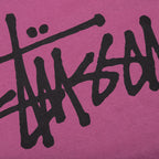 Basic Stussy Tee - Berry