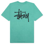 Basic Stussy Tee - Ocean