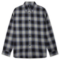 Beach Ombre Plaid Shirt - Black