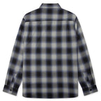 Beach Ombre Plaid Shirt - Black