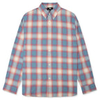 Beach Ombre Plaid Shirt - Blue