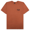 Beat Sounds Pigment Dyed Tee - Rust