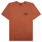 Beat Sounds Pigment Dyed Tee - Rust