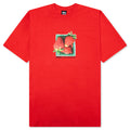 Berries Tee - Cayenne