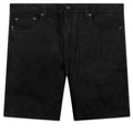 Berry Wide Denim Short - Jet Black