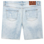 Berry Wide Denim Short - Vintage Light Blue